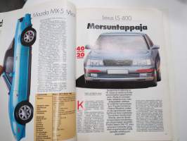 Tekniikan Maailma 40 vuotta 20 autoa -20 vuoden aikana esiteltyjen autojen &quot;parhaat&quot; keräilykansiossa