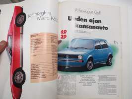 Tekniikan Maailma 40 vuotta 20 autoa -20 vuoden aikana esiteltyjen autojen &quot;parhaat&quot; keräilykansiossa