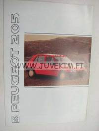 Peugeot 205 -myyntiesite