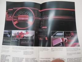 Toyota Crown Super Saloon 2.8i 1985 -myyntiesite / sales brochure