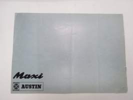 Austin Maxi -myyntiesite / sales brochure