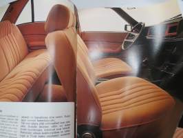 Peugeot 604 1978 -myyntiesite / sales brochure