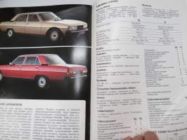 Peugeot 604 1978 -myyntiesite / sales brochure