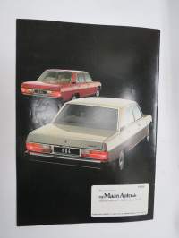 Peugeot 604 1978 -myyntiesite / sales brochure