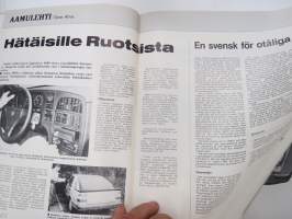 Saab 9000 - Lehdistön mielipide - Pressens åsikt -myyntiesite / brochure