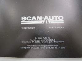 Saab 9000 - Lehdistön mielipide - Pressens åsikt -myyntiesite / brochure
