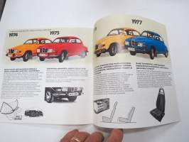 VaihtoSaab. Se. Suomen oloihin suunniteltu käyttöauto. Vuosimallit 1969-1977 -myyntiesite / sales brochure