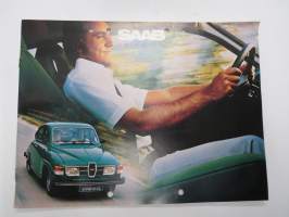 Saab 96 GL 1978 -myyntiesite / sales brochure