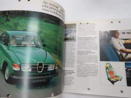 Saab 96 GL 1978 -myyntiesite / sales brochure