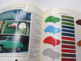 Saab 96 GL 1978 -myyntiesite / sales brochure