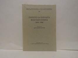 Papisto ja esivalta routavuosina 1899-1906