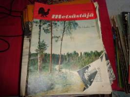 Suomen Metsästäjä 1961 nr 3. kesän riistanhoito, työn miehiä