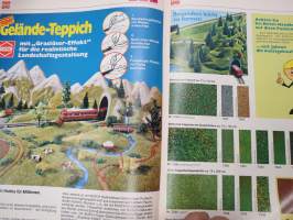 Busch Modellbahn-Hobby 1977/78 Katalog -tuoteluettelo