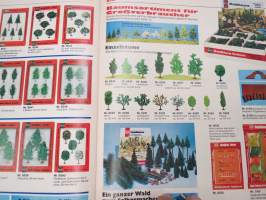 Busch Modellbahn-Hobby 1977/78 Katalog -tuoteluettelo