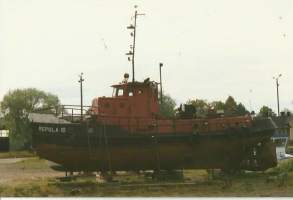 Repola 10 Lappeenranta 1993 - laivavalokuva  valokuva postikortti koko
