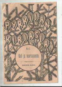 Koti ja Nuorisoseura kirj Santeri Alkio  1905