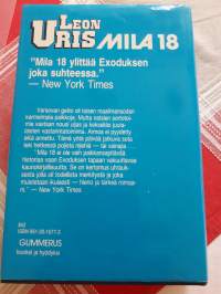 Paikkaansa pitävää historiaa: Leon Uris,  Mila18. 7 painos, v1986.