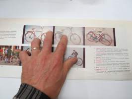 Monark polkupyörät -myyntiesite / bicycle sales brochure