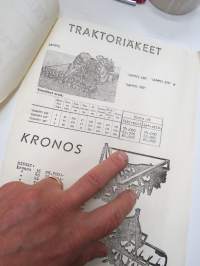 Kesko maatalous- ja koneosaston kuulumisia 10.2.1959; Vicon Spandicar, Ysta-Yrsa + Murska + Horsma väkilannanlevittäjät, Sampo &amp; Kronos äkeet -esite