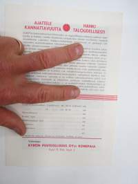 Sampsa silmukkakultivaattori -myyntiesite / sales brochure