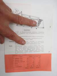Härmä 3-akseliset lapiorullaäkeet -myyntiesite / sales brochure