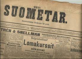 Uusi Suometar 12.8. 1894  sanomalehti