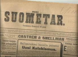 Uusi Suometar 16.8. 1894  sanomalehti