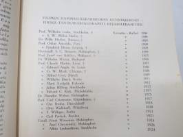 Suomen hammaslääkärit 1928 Finlands tandläkare -matrikkeli / roll of finnish dentists