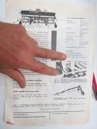McCormick International S 6-1 riviinkylvökone -myyntiesite / sales brochure