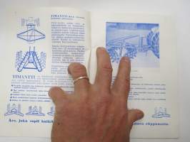 Maatalouskonehinnasto nr 21 Ylihärmän Tehtaat -farm equipment catalog