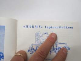 Maatalouskonehinnasto nr 21 Ylihärmän Tehtaat -farm equipment catalog