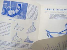 Maatalouskonehinnasto nr 21 Ylihärmän Tehtaat -farm equipment catalog