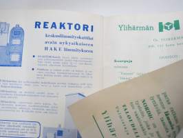 Maatalouskonehinnasto nr 21 Ylihärmän Tehtaat -farm equipment catalog