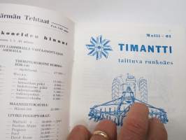 Maatalouskonehinnasto nr 61 muokkauskoneet - Ylihärmän Tehtaat -farm equipment catalog