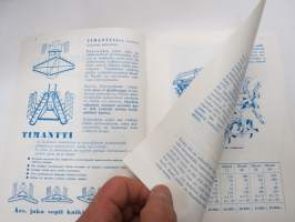 Maatalouskonehinnasto nr 61 muokkauskoneet - Ylihärmän Tehtaat -farm equipment catalog