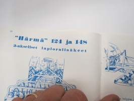 Maatalouskonehinnasto nr 61 muokkauskoneet - Ylihärmän Tehtaat -farm equipment catalog