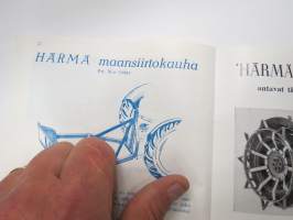 Maatalouskonehinnasto nr 61 muokkauskoneet - Ylihärmän Tehtaat -farm equipment catalog