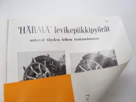 Maatalouskonehinnasto nr 61 muokkauskoneet - Ylihärmän Tehtaat -farm equipment catalog
