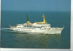 MS Poseidon / Seetouristik - laivakortti, laivapostikortti
