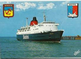 Senlac / Sealink  - laivakortti, laivapostikortti