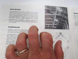 Minerit aaltokattolevy -esittelee tuotteen, käyttökohteet, tekniset ominaisuudet, työtavat, työkalut ja tarvikkeet -myyntiesite -brochure