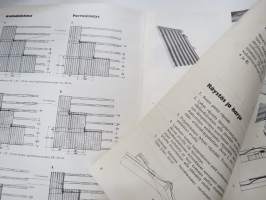 Minerit aaltokattolevy -esittelee tuotteen, käyttökohteet, tekniset ominaisuudet, työtavat, työkalut ja tarvikkeet -myyntiesite -brochure