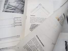 Minerit aaltokattolevy -esittelee tuotteen, käyttökohteet, tekniset ominaisuudet, työtavat, työkalut ja tarvikkeet -myyntiesite -brochure
