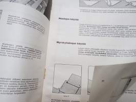 Minerit särmä- ja paanukattolevyt -esittelee tuotteen, käyttökohteet, tekniset ominaisuudet, työtavat, työkalut ja tarvikkeet -myyntiesite -brochure