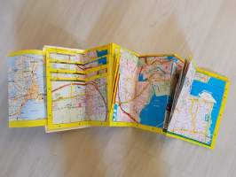 Copenhagen Citymap patentfolded. Falk plan. 1980&#039;s ?