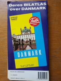 Copenhagen Citymap patentfolded. Falk plan. 1980&#039;s ?
