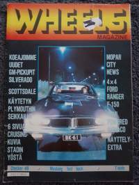 Wheels magazine 1988 N:o 2. Keskiaukeama Dodge Super Bee 70.