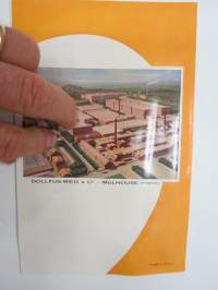 DMC ompelulangat luettelo -myyntitesite / brochure
