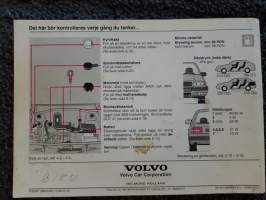 Volvo 440/460 instruktionsbok, 1994.