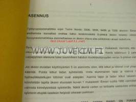 Tume työsyvyysautomatiikka -käyttöohjekirja ja varaosaluettelo